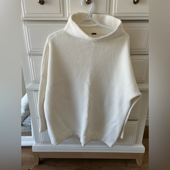 Free People Ottoman Slouchy Tunic XS Ecru - Picture 8 of 8